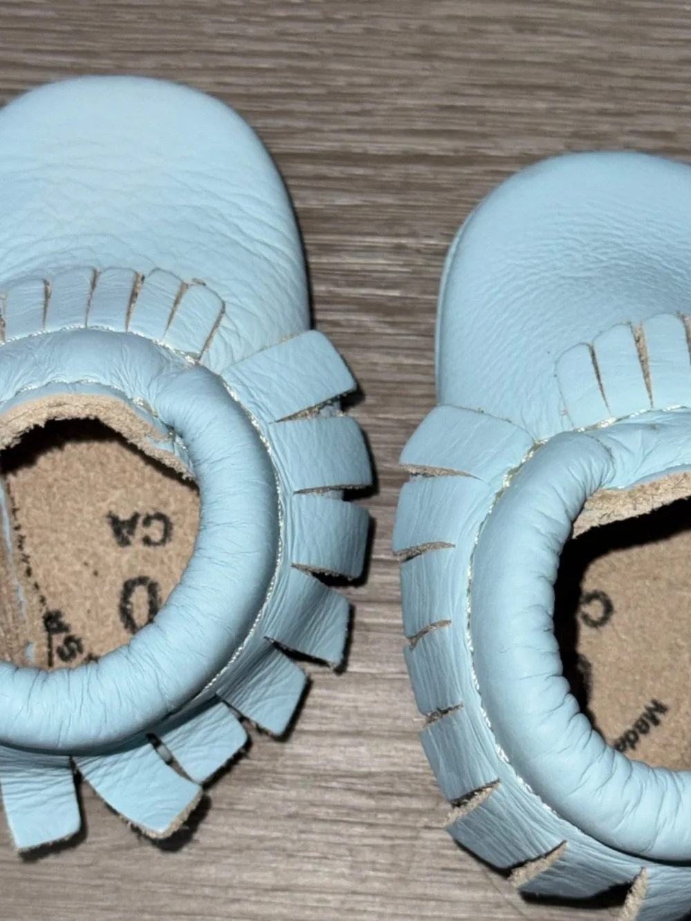 Blue FP Moccasins